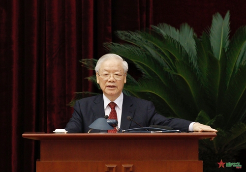 Tổng Bí thư Nguyễn Phú Trọng chủ trì Hội nghị quán triệt Nghị quyết của Bộ Chính trị về phát triển Vùng Đồng bằng sông Hồng
